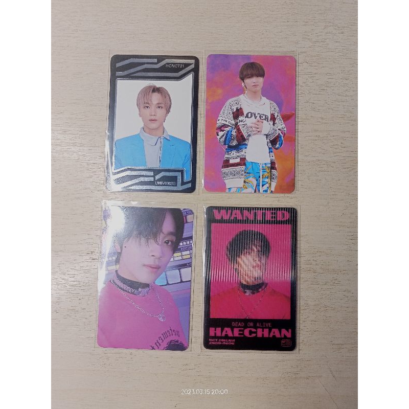 [READY STOCK] PC OFFICIAL HAECHAN Lpb,Digi glimo,tc a selca, lenti,tc konsep glimo