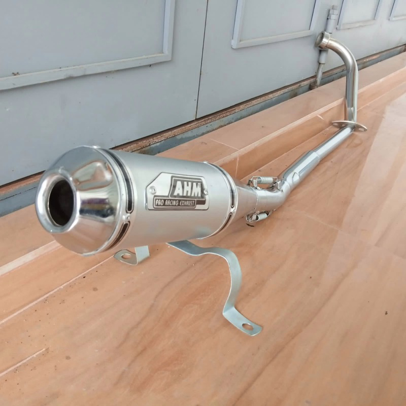 Knalpot Racing Ahm Jupiter MX Old / Jupiter MX New 135 Fullset / fullsystem - knalpot motor