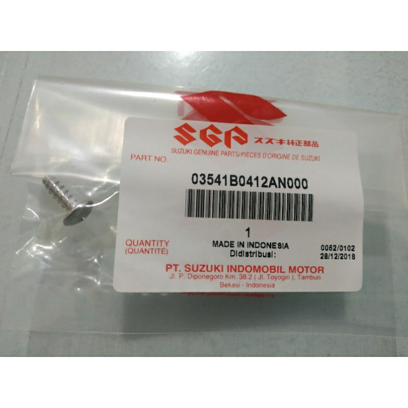 Scrup Lampu Stop Belakang Suzuki Nex hrg satuan