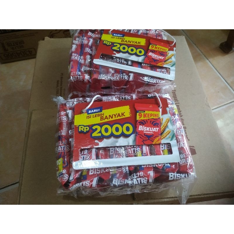 

Biskuit Coklat original rencengan isi 10 Ready