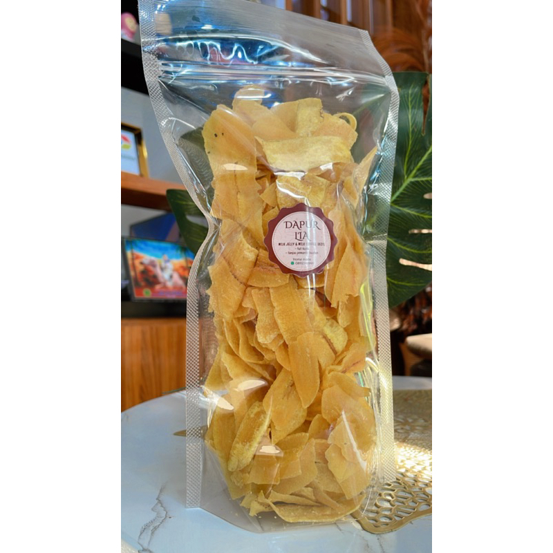 

Cemilan Khas Cirebon (kripik pisanng) 250gr