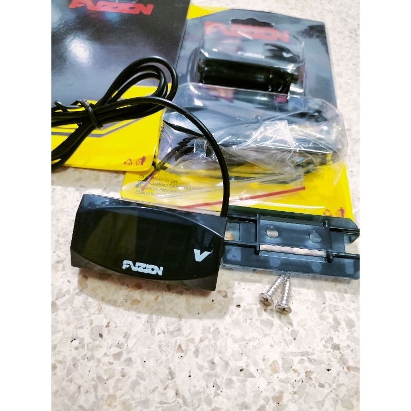 Voltmeter aki x-case universal volt meter motor universal volt aki