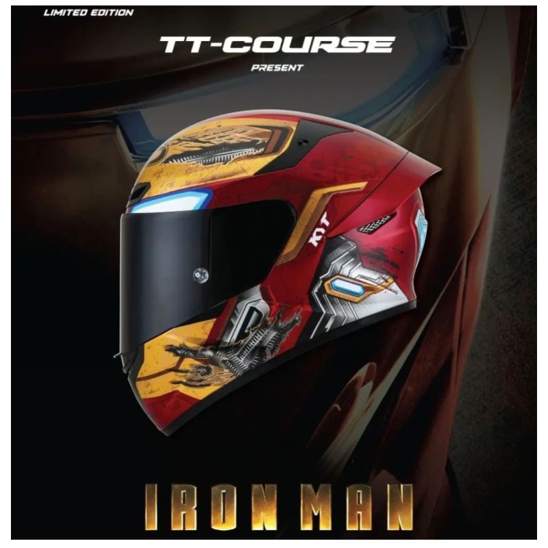 HELM KYT TT COURSE IRONMAN
