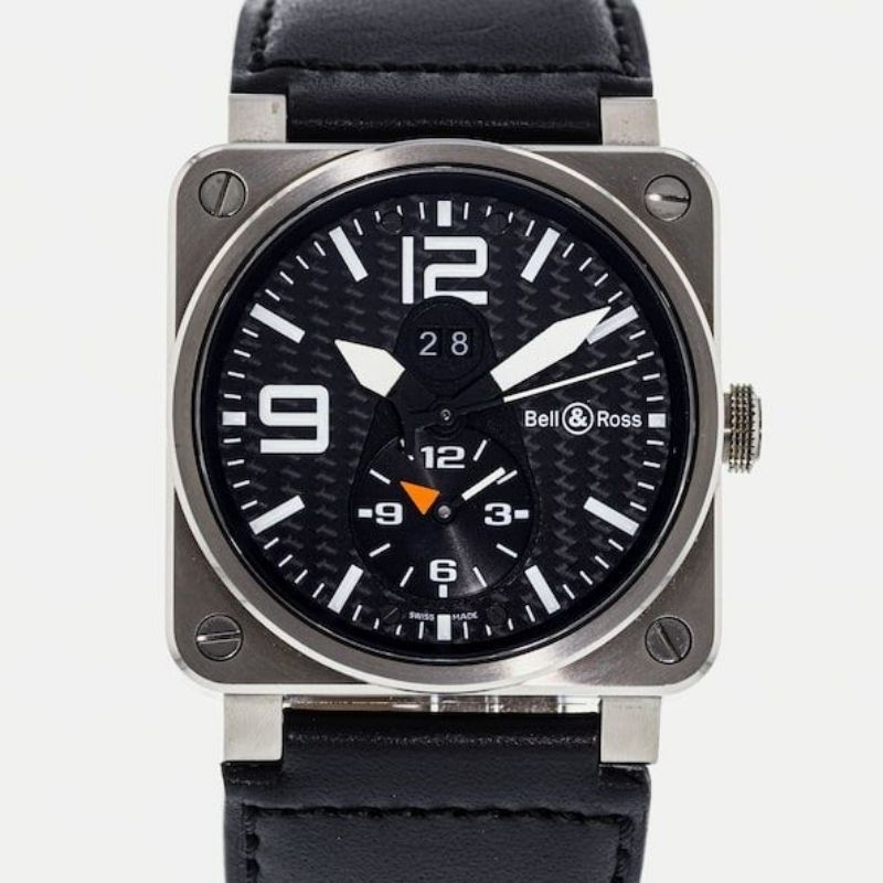 Bell & Ross - BR03-51 GMT Titanium with Carbon Dial