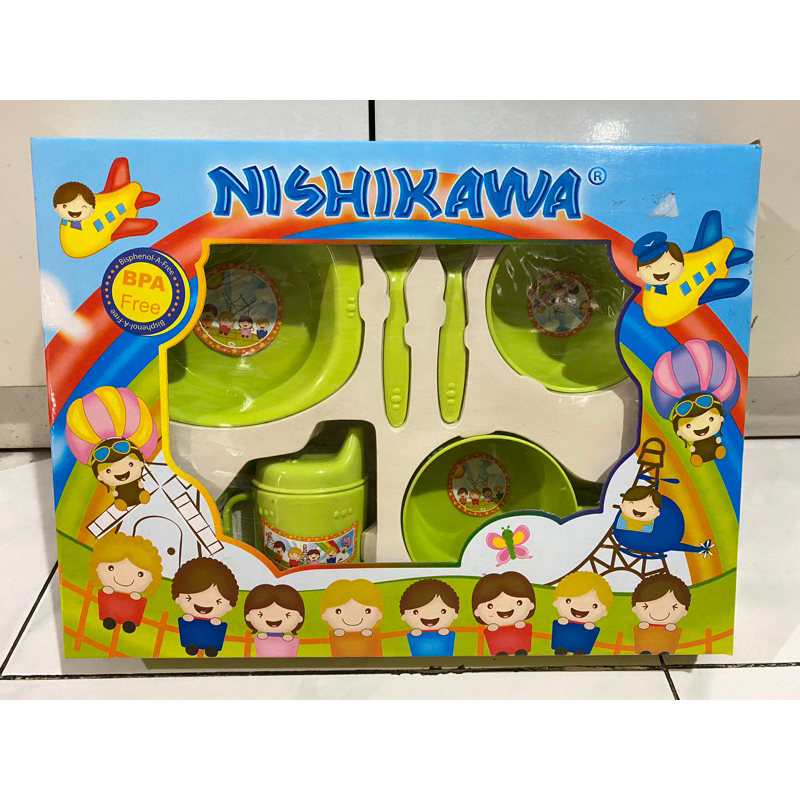 feeding set bayi mpasi - preloved