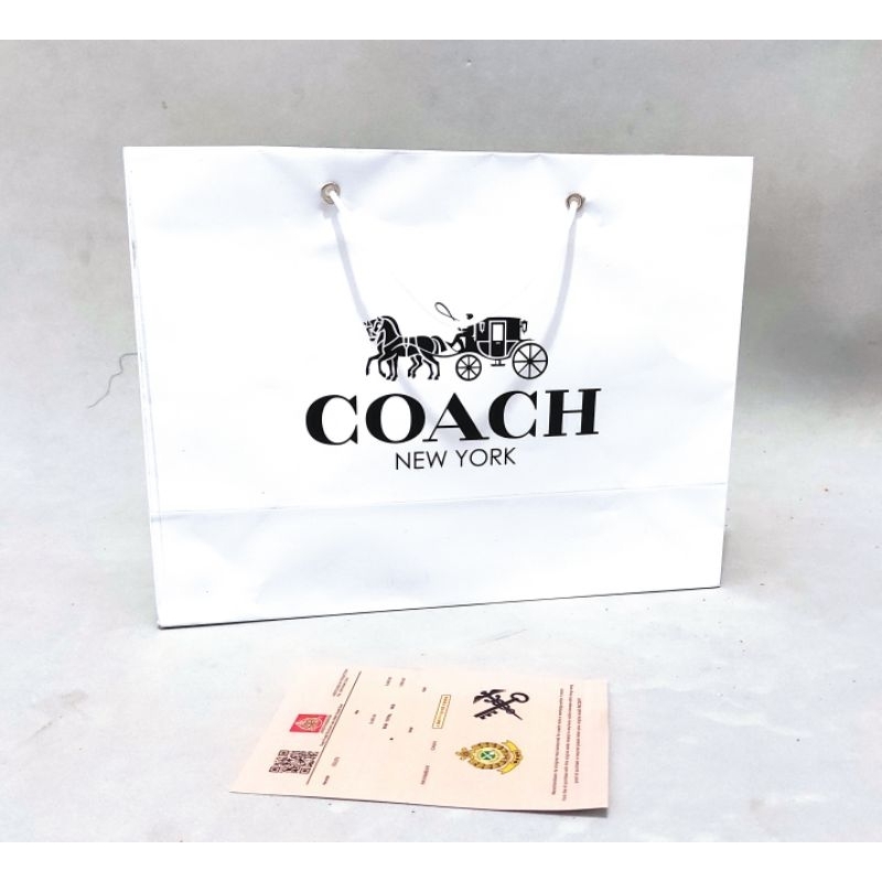 PAPER BAG COACH MEDIUM UK 30x23