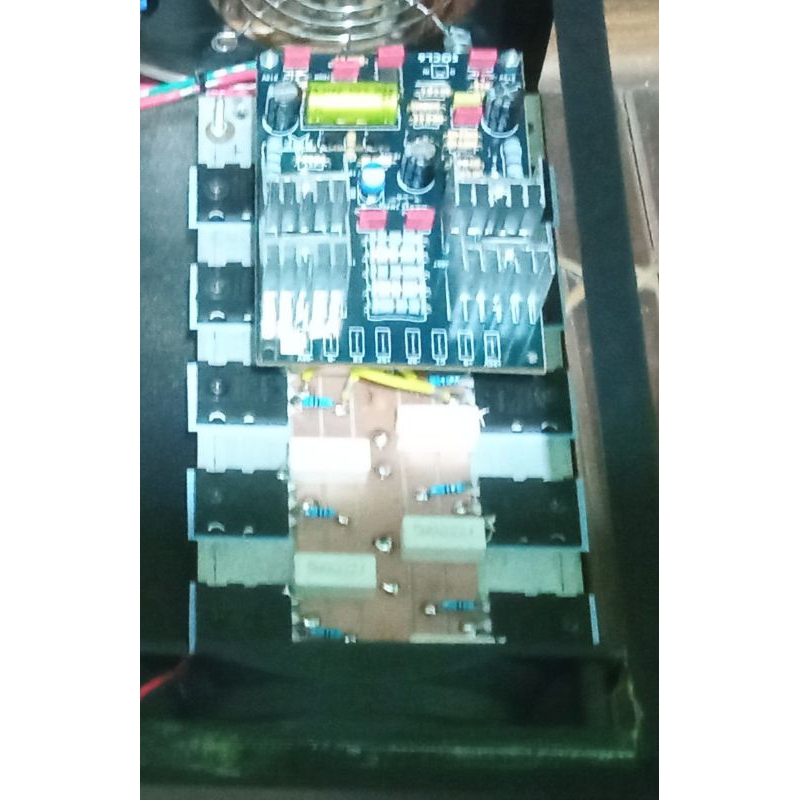 KIT POWER AMPLIFIER, DRIVER SOCL 506 TEFF, PLUS TR FINAL THOSIBA,  PENDINGIN, DRIVER  SOCL 506 TEFF.