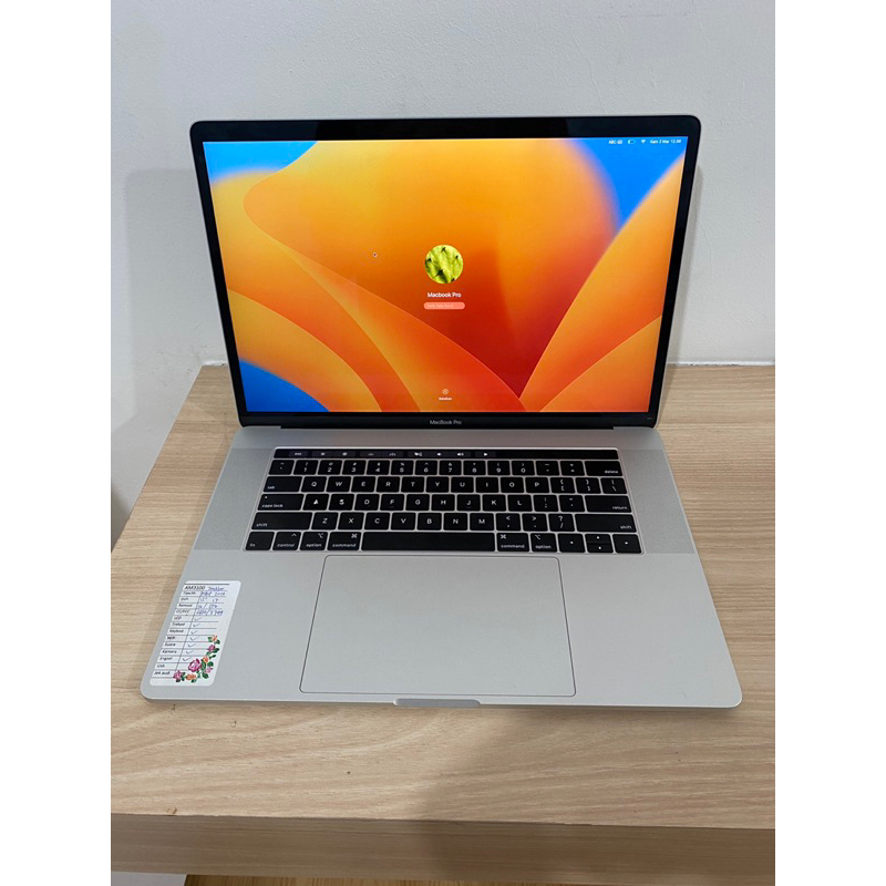 Macbook Pro 15inch Touchbar 2018 2019 Ram 16 | 32 SSD 256/512/1TB