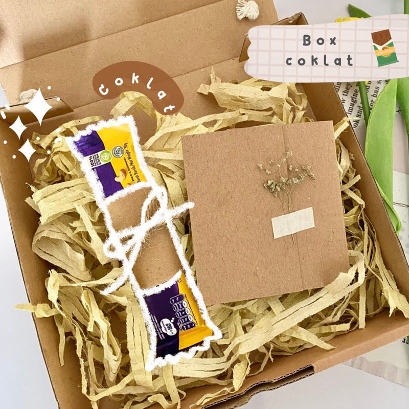 Box Hampers Tambahan Aesthetic