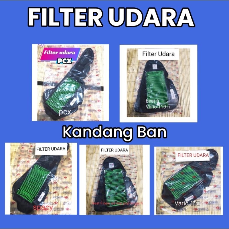 FILTER UDARA HONDA BEAT, VARIO, PCX, SPACY