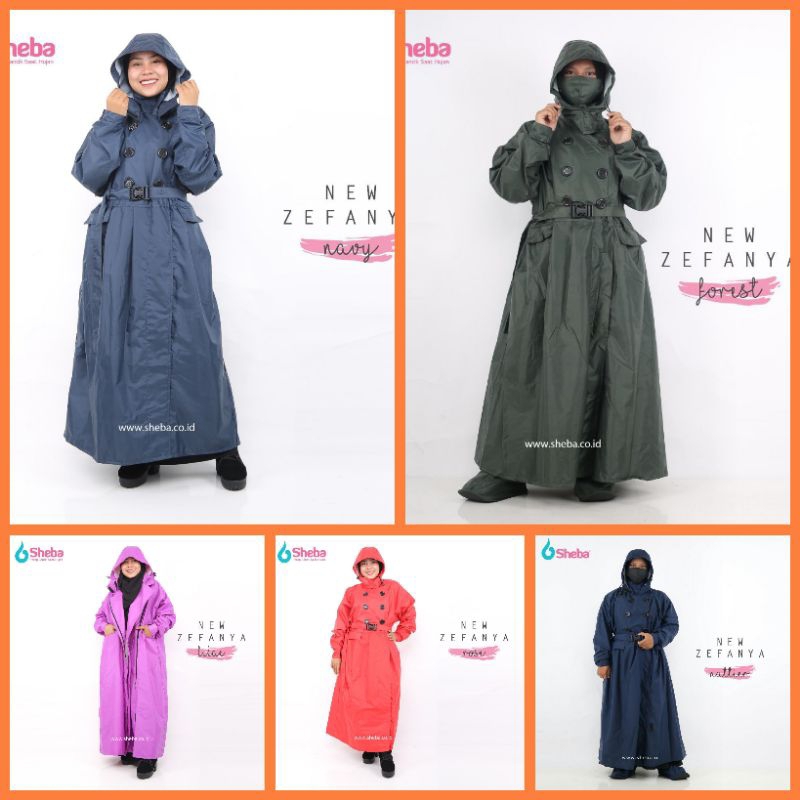 jas hujan Sheba Zefanya serries