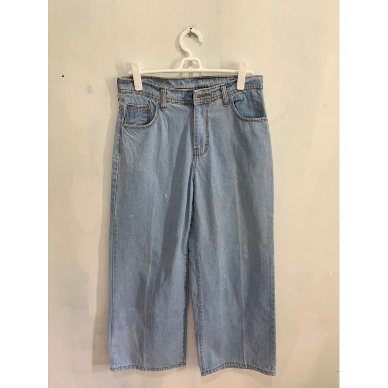 Preloved - Kulot Jeans Stradivarius