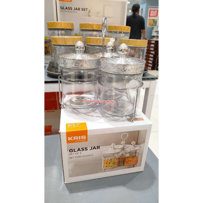 Toples set 3 dengan Rak Ace Hardware