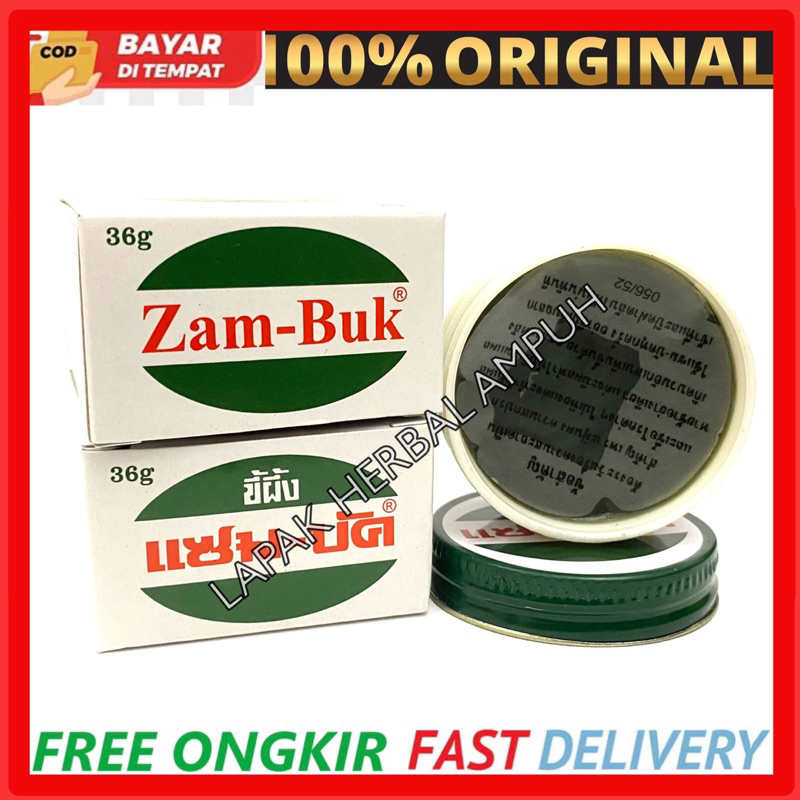 ZAMBUK / ZAM BUK THAILAND 36 GRAM ORIGINAL