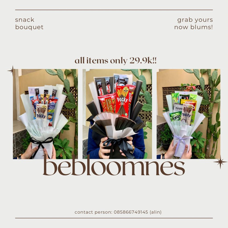 

buket jajanan unnes (snack bouquet)
