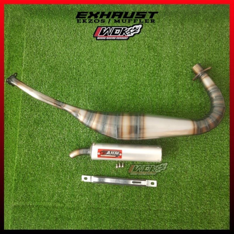 AHM exhaust Suzuki RGV, Suzuki RGX Repsol / AHM ekzos Suzuki RGV, Suzuki RGX Repsol