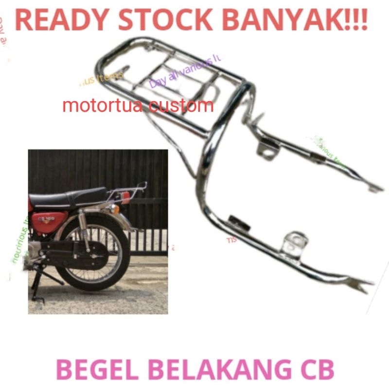 Breket belakang cb100 begel model jepit cb 100