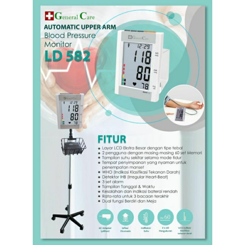 GENERAL CARE Tensimeter Digital Standing LD 582