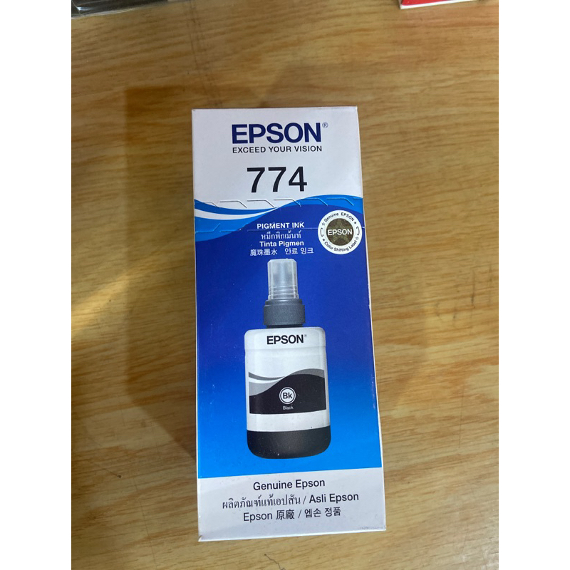 tinta Epson pigment 774 BK