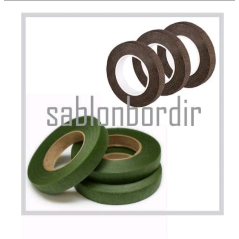 

12ROLL FLORAL TAPE 10 YARD/ SELOTIP TANGKAI BUNGA