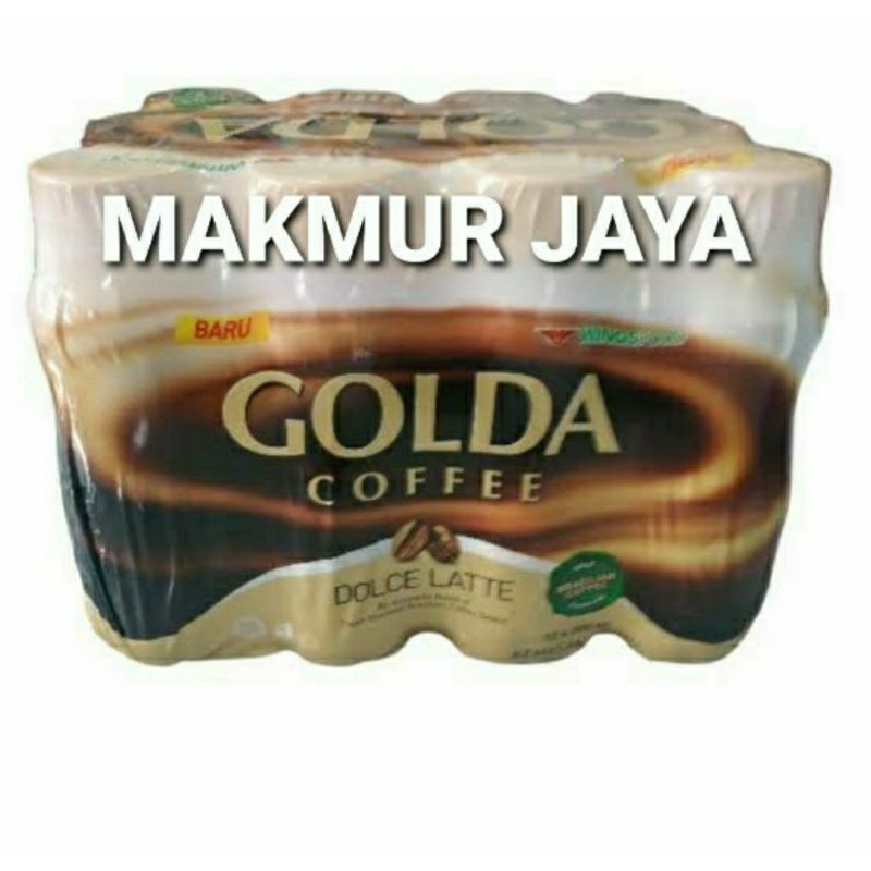 

GOLDA COFFEE DOLCE LATTE KOPI 200ml ( 1 Bal isi 12 Botol)