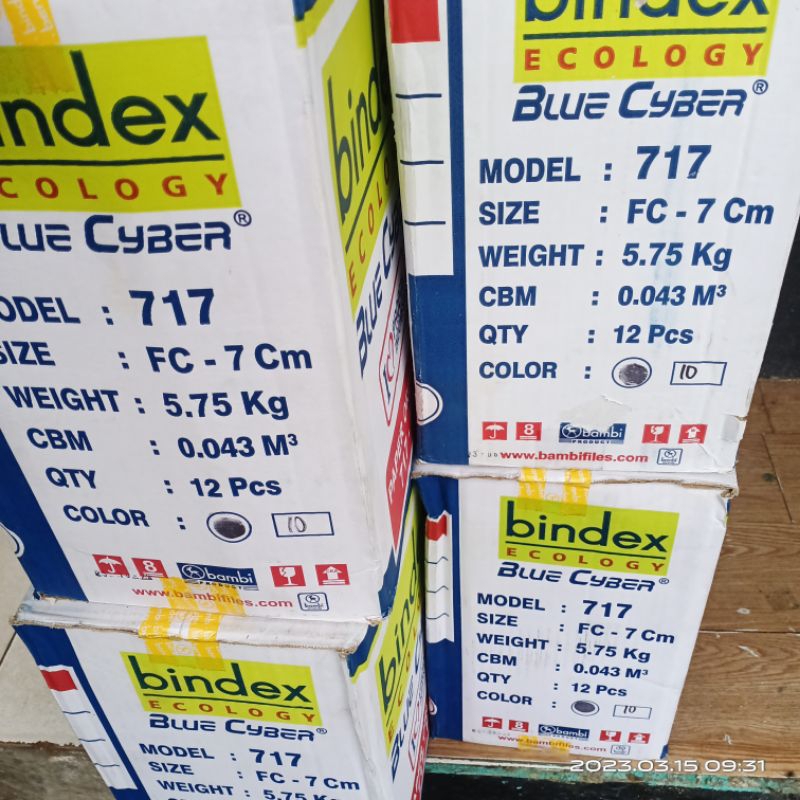 

odner bindex 717 folio 7 cm per pcs