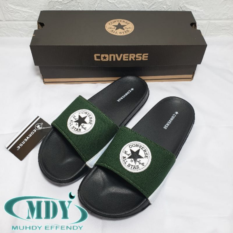 sandal slide pria/wanita distro Converse kain