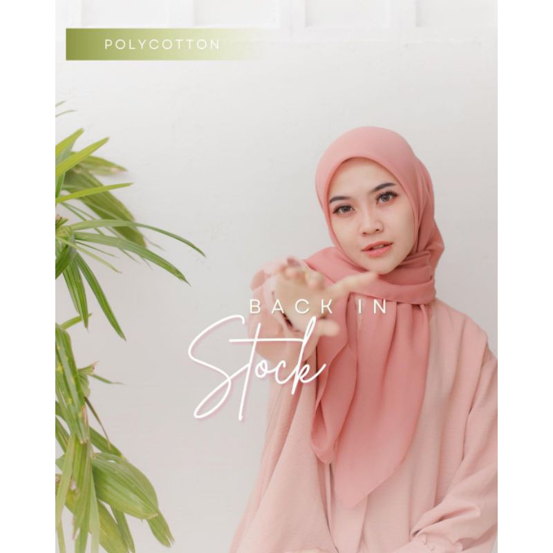 SEGI EMPAT POLLYCOTTON AULIA HIJAB FREE BOX (PART 2)