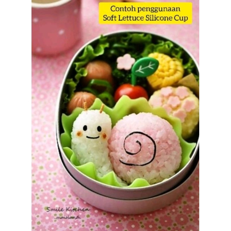 silicon cup/ lettuce cup/ selada silicon/ lettuce silicon