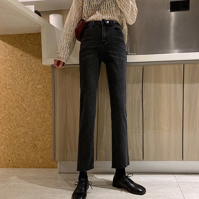 Skinny Jeans / Rawis Jeans /Highwaist Stretch Celana Jeans Wanita Impor