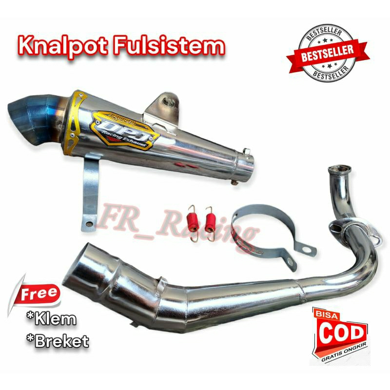 Knalpot Racing DPJ Beat, Mio, Scoopy, Genio, Vario, Spacy, Mio sporty, Mio J, Mio M3, Mio Soul, Mio 