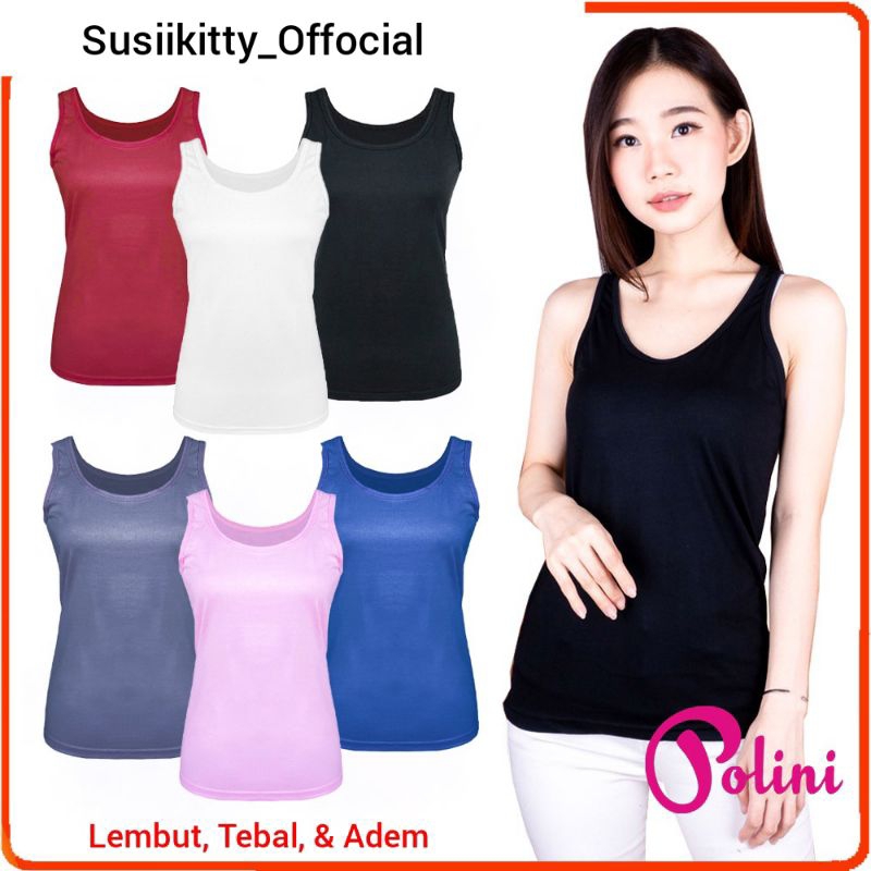 SINGLET WANITA PREMIUM (M, L, XL )