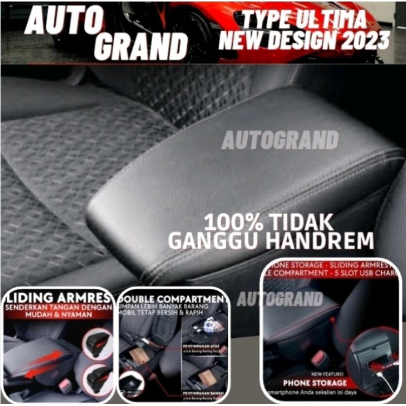 ARMREST IGNIS -AUTOGRAND ARMREST IGNIS CONSOLE BOX SUZUKI IGNIS