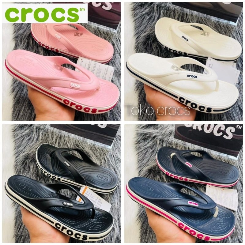 Crocs baya flip / Sandal pria crocs baya flip / Sandal pria wanita Crocs baya jepit