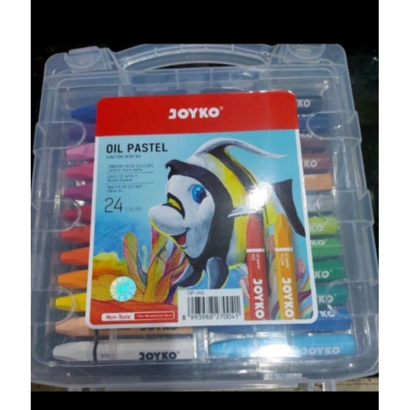 

Krayon Oil Pastel Set 24 Joyko