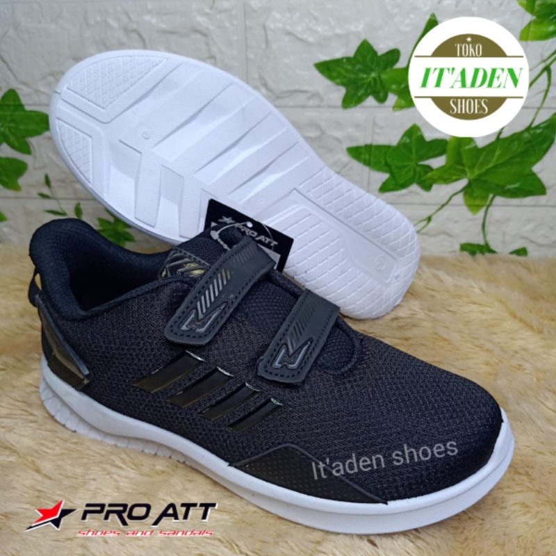 sepatu Pro ATT anak PI 600 V hitam putih