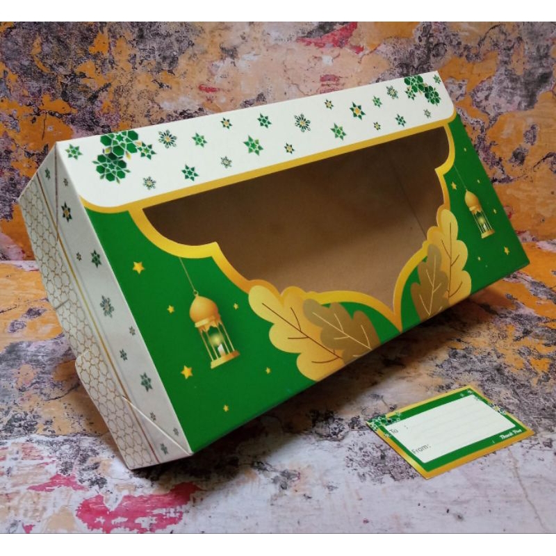 

Box idul fitri 30-15-7cm @10pcs