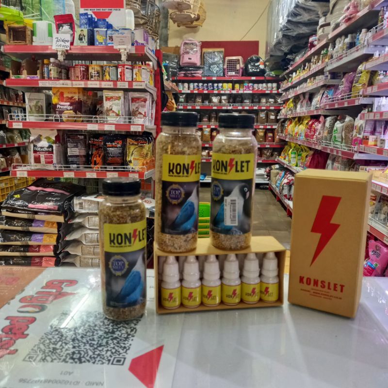 Pakan Konslet Produk by Aa Duki Milet Millet Original Lovebird Pakan Viral