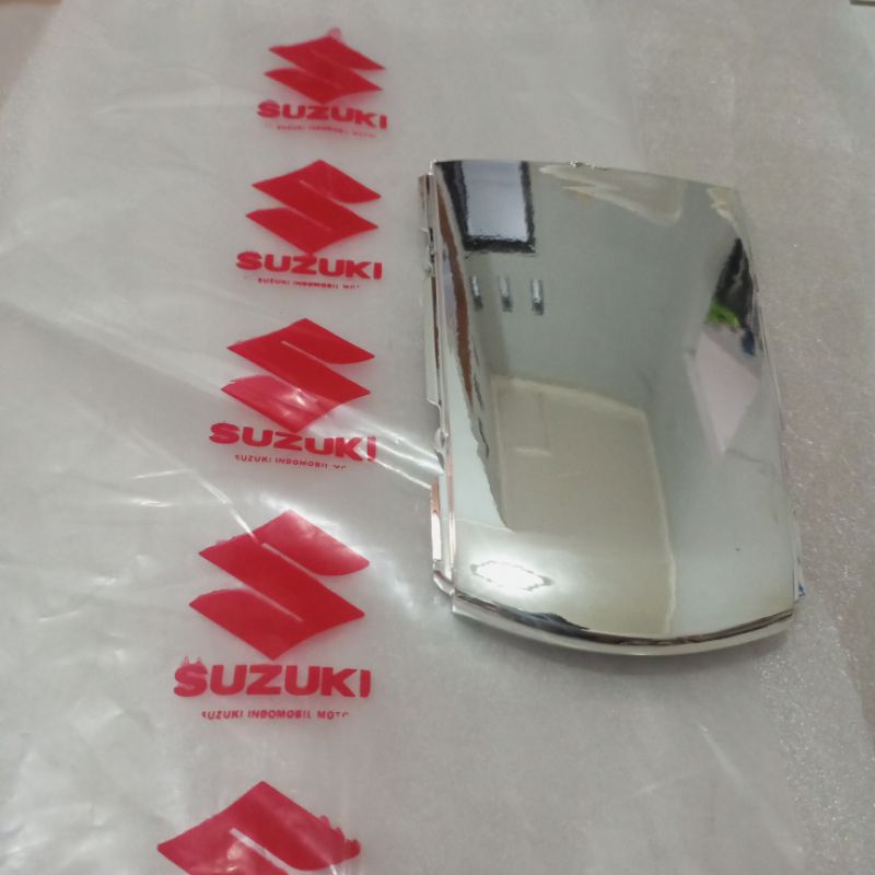 Cover tail chrome SUZUKI SKYWAVE LAMA KArbu