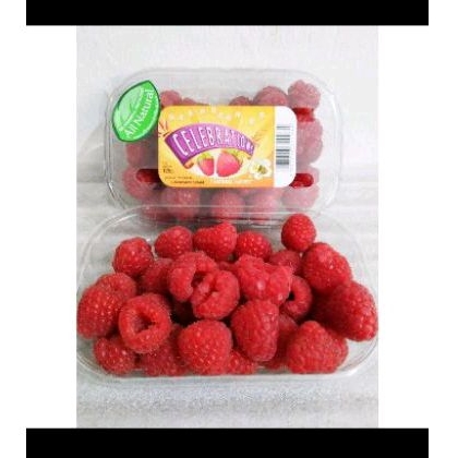 

Raspberry Celebrations all natural 125 gram