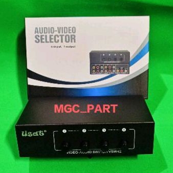 Av selector 402 (video audio switch) 4load