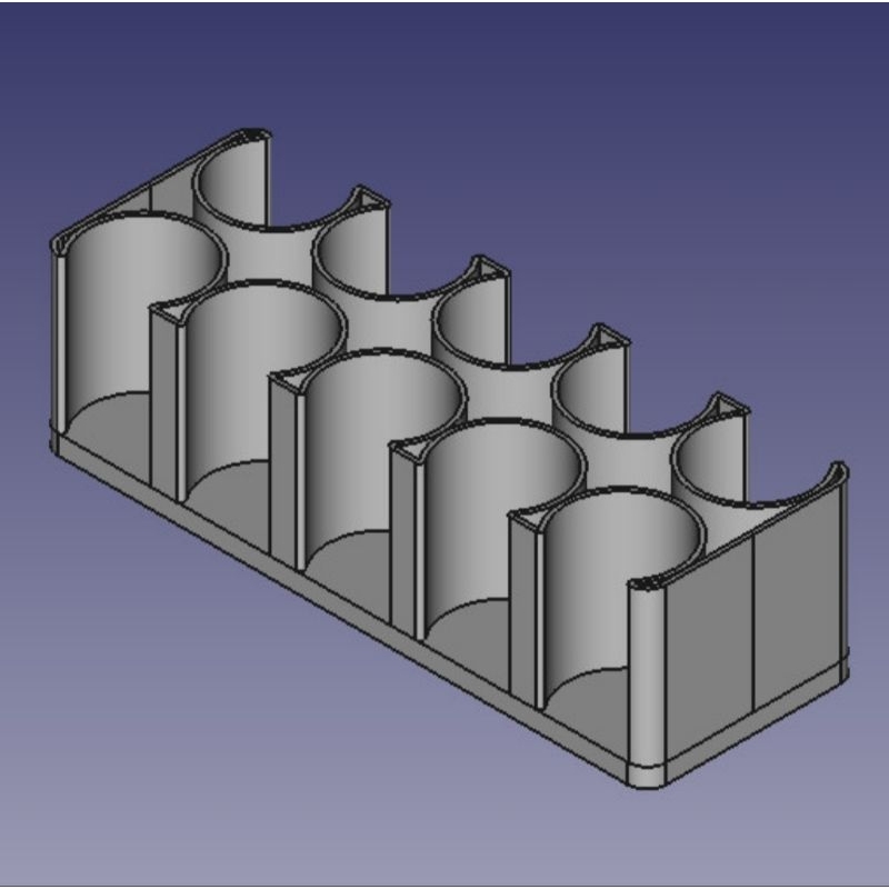 Tempat Koin Kotak 500 Rupiah 2x5
