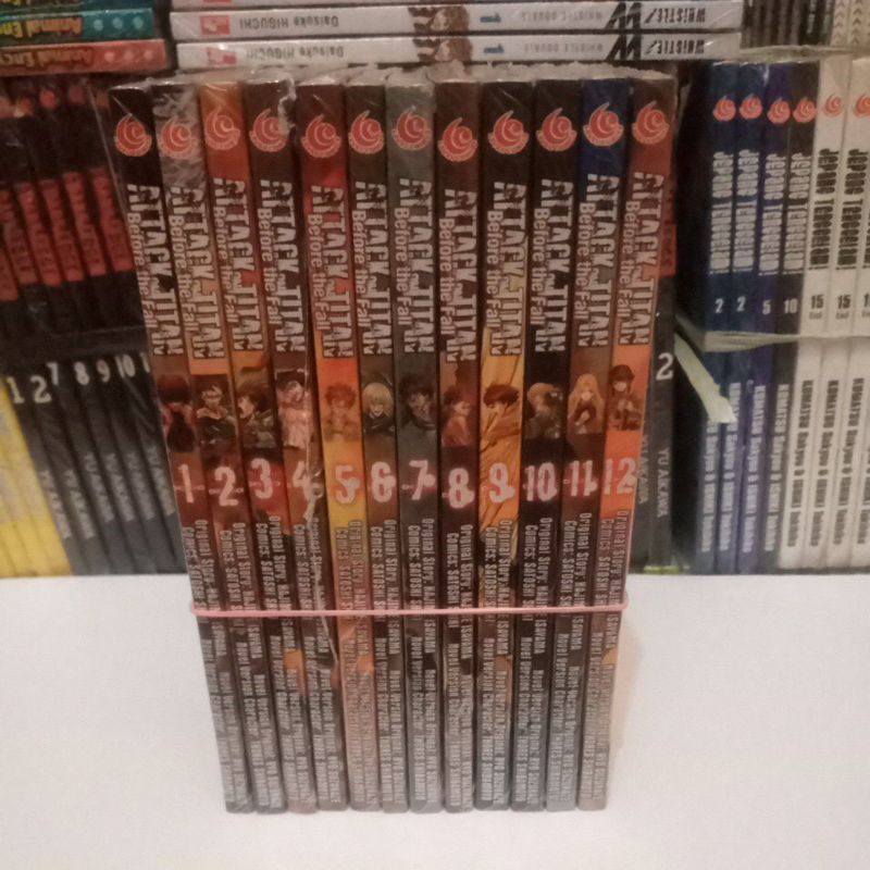 Attack On Titan Before The Fall 1 2 3 4 5 6 7 8 9 10 11 12 13 14 15 16 17 Tamat - Hajime Isayama