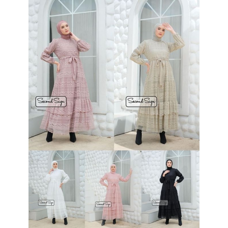 Gamis Second Sign Raya Series BESTSELLER