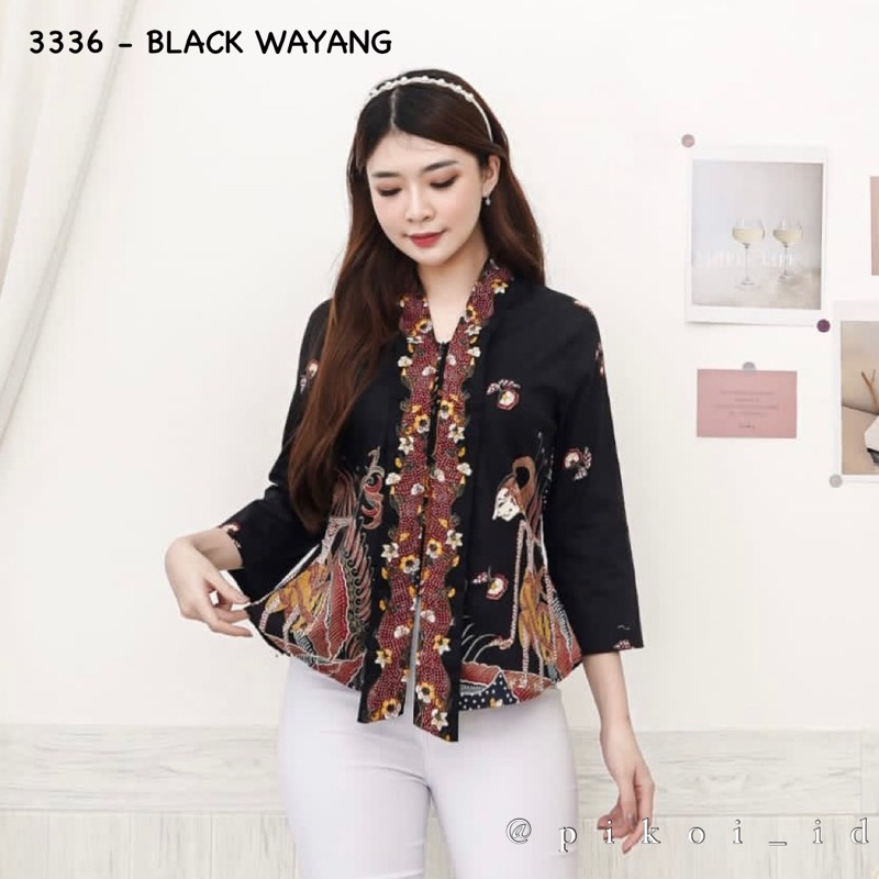 Batik etnik murah / atasan batik wanita murah / batik kantor murah / baju batik cerah wanita / 292