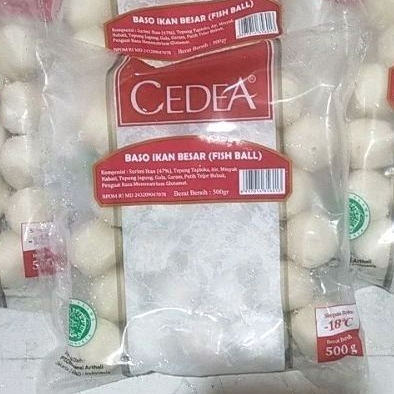 

Cedea Bakso Ikan BESAR 500gr