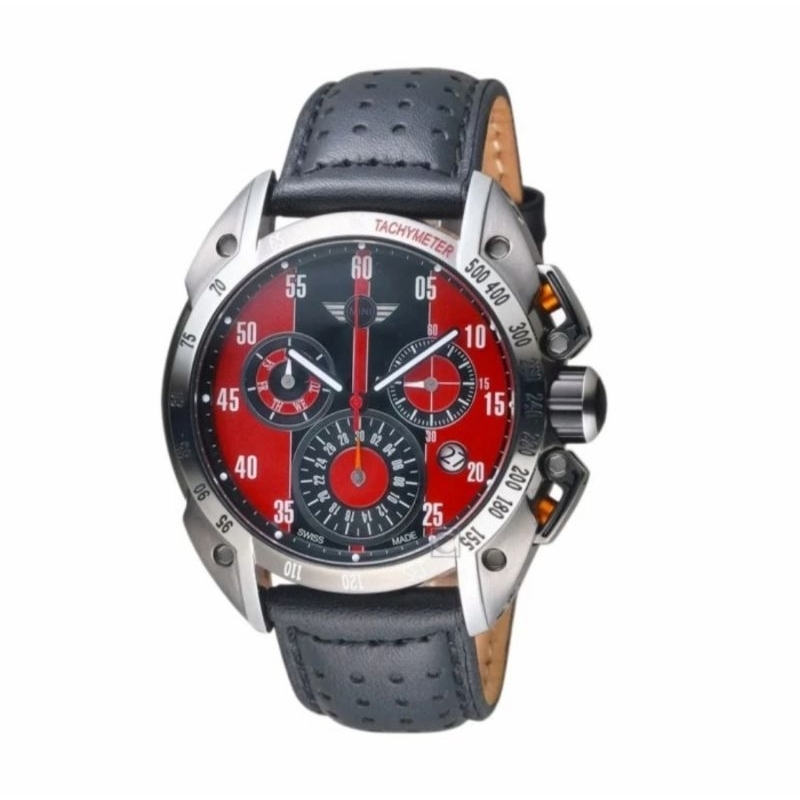 Mini 160506 - JAM TANGA PRIA ANALOG MINI COOPER 160506 CHRONOGRAPH Original
