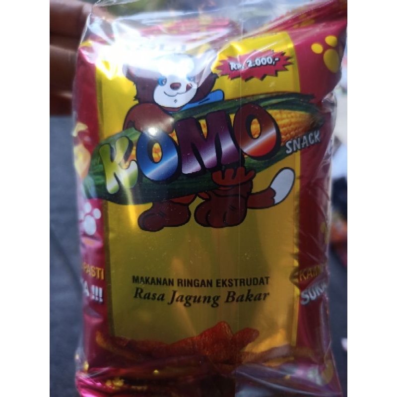 komo.snack jagung 2000 isi 10 bingkus