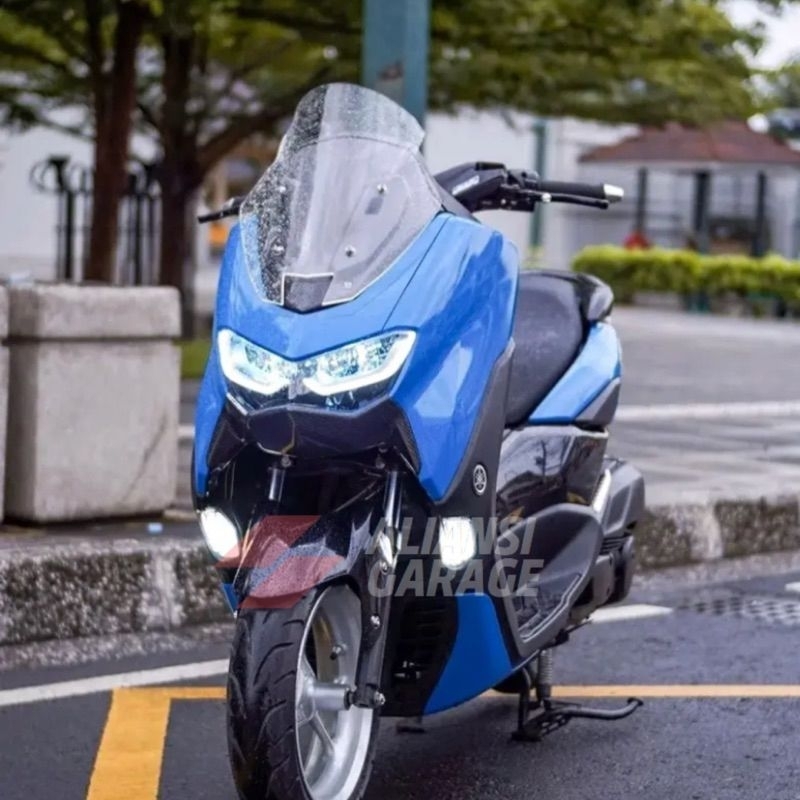 Windshield Nmax TDR Sporty V1 Winshield Visor Nmax Model TDR Sporty V1 Tebal