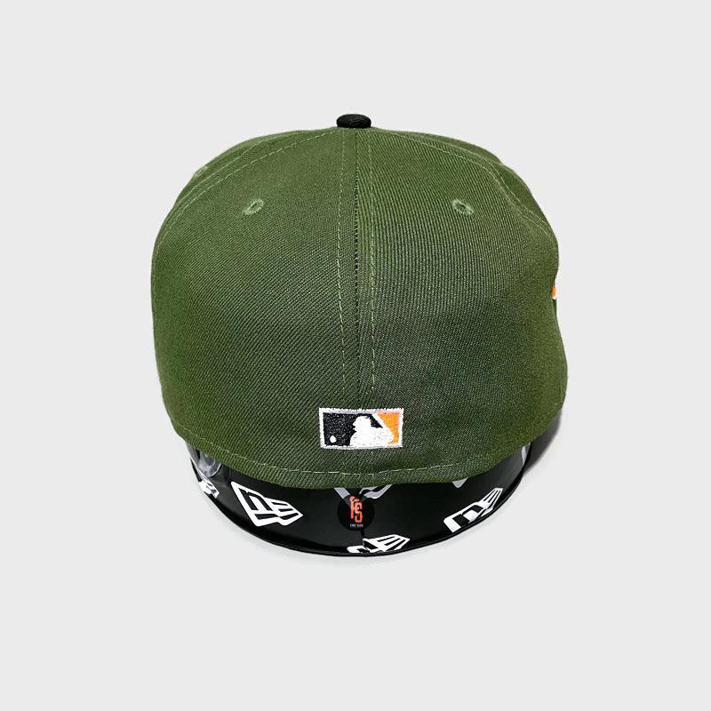 TOPI NEW ERA ORIGINAL 5950 2000 DETROIT TIGERS OLIVE BLACK UV ORANGE